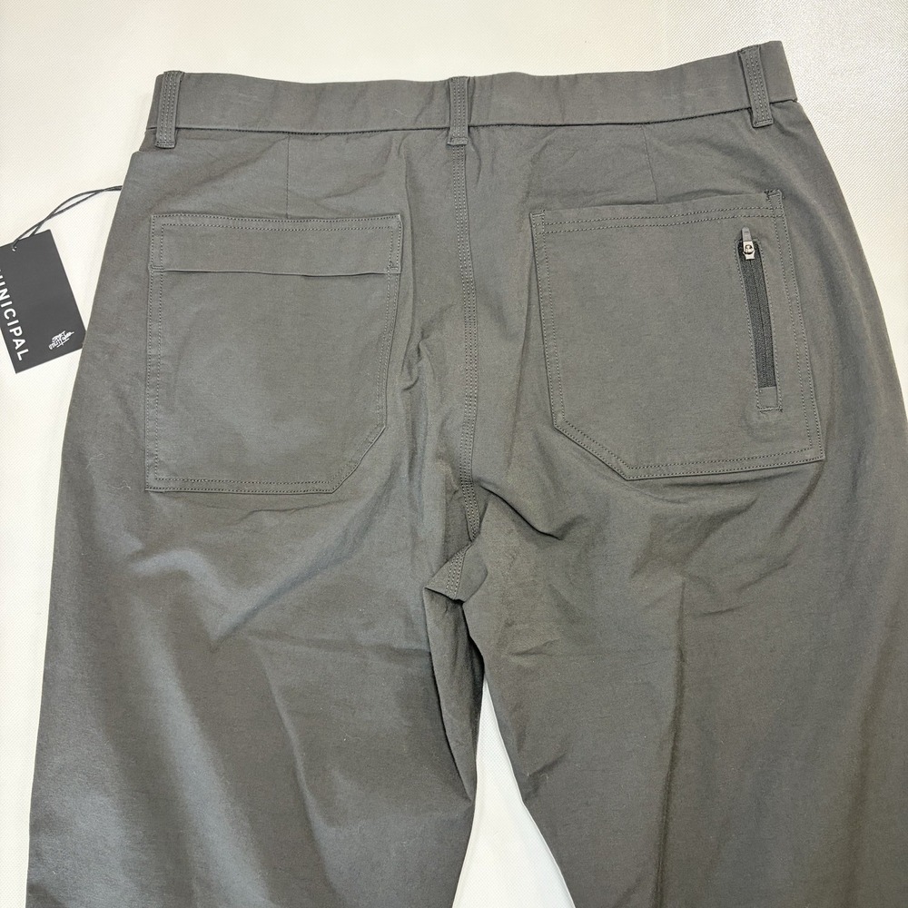 Municipal AllPant Asphalt Mens 32 Performance Pants Stretch Athletic Casual NWT - Picture 3 of 10